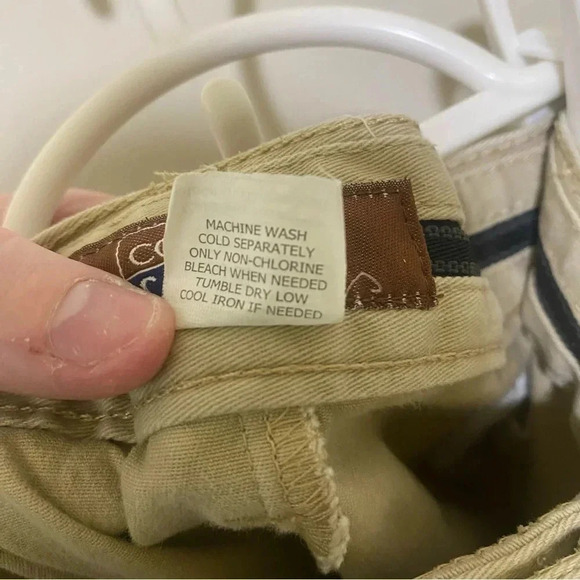 Men’s  Vintage 90’s Tan Coloured Comfort Causal Summer Khaki Shorts Size 42 New - Picture 8 of 13